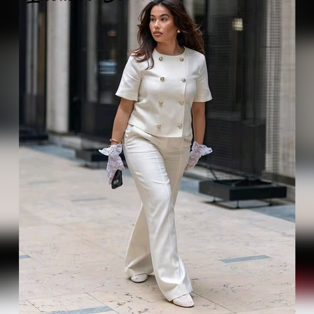 NWT Zara Short Sleeve Blazer Size XS - Picture 10 of 16